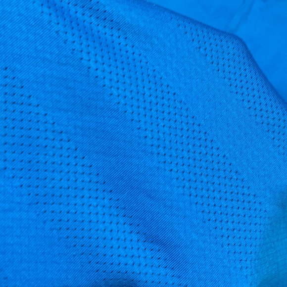 Puma Polo Shirt Blue Orange Golf Golfer Rugby Casual Mens Short Sleeve medium - Picture 4 of 9